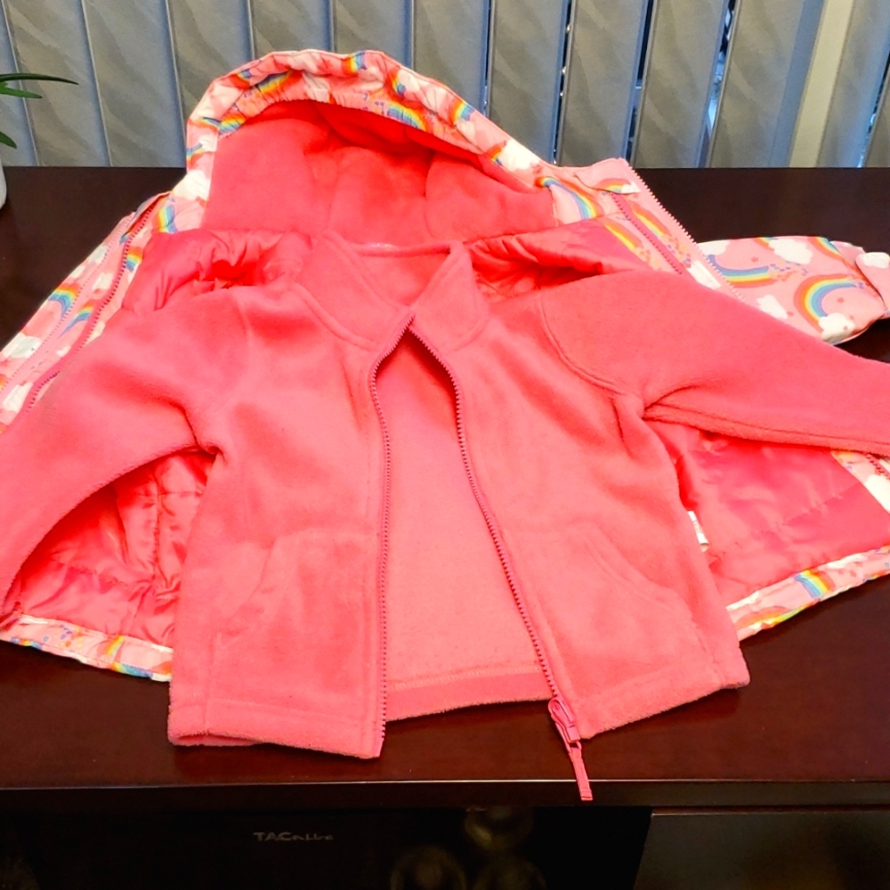 Children's Place Toddler girl 3 piece snowsuit
